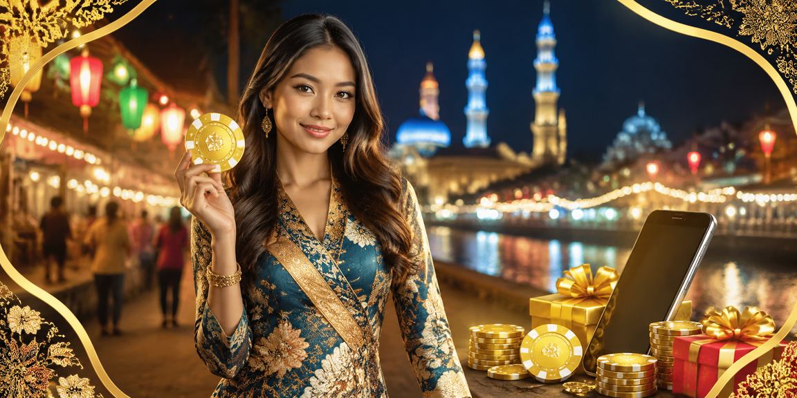 Pendaftaran dan bonus sambutan di Kota Bharu dengan motif batik Malaysia
