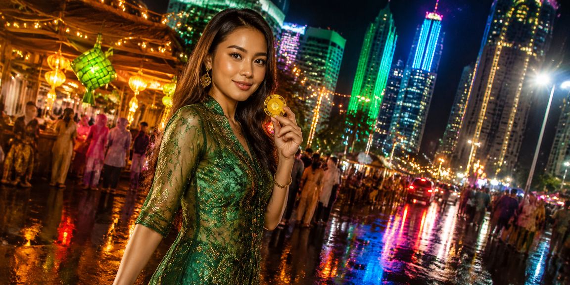 Pemain dari Petaling Jaya menikmati pertaruhan dalam talian semasa perayaan Hari Raya dengan platform 35900